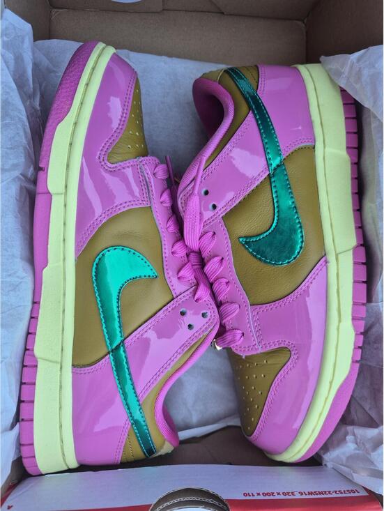 Nike Shoes - Parris Goebel Nike Dunk Low QS Playful Pink Women's Sz 7.5